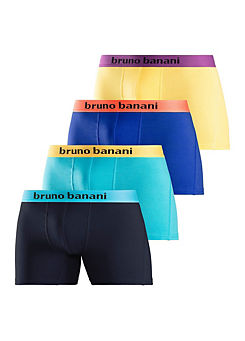 Bruno Banani Pack of 4 Long Boxer Shorts
