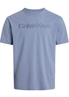 Calvin Klein Embroidered Logo Short Sleeve T-Shirt
