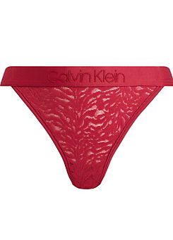 Calvin Klein Floral Lace Thong