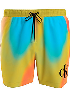 Calvin Klein Patterned Swim Shorts