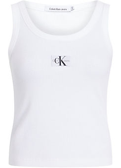 Calvin Klein Ribbed Sleeveless T-Shirt