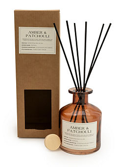 Candlelight Amber & Patchouli Scent 250ml Reed Diffuser