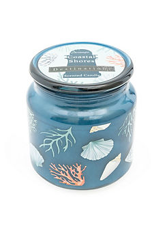 Candlelight Destinations Coastal Shores Candle Jar with Lid