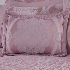 Cascade Home Buckingham Boudoir Cushion - Rose