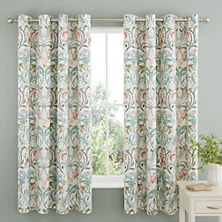 Catherine Lansfield Clarence Floral Curtains
