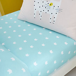 Catherine Lansfield Cute Cats Fitted Sheet