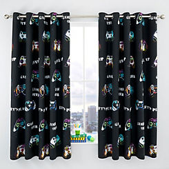 Catherine Lansfield Game Over Curtains