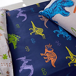 Catherine Lansfield Kids Prehistoric Dinosaurs Fitted Sheet