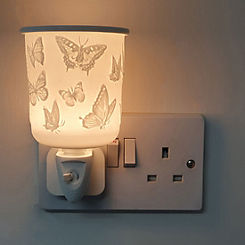 Cello Butterfly Porcelain Plug In Electric Warmer