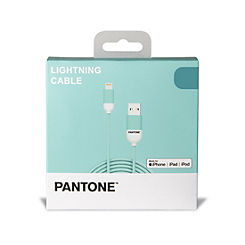 Celly Pantone Lightning Cable Cyan