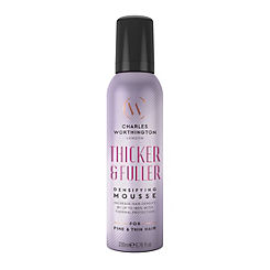 Charles Worthington Thicker and Fuller Densifying Mousse 200ml