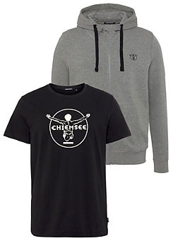 Chiemsee Two Piece T-Shirt and Sweat Jacket