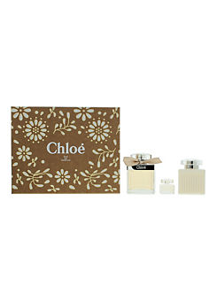 Chloe 3 Piece Set - Eau De Parfum 75ml & 5ml & Body Lotion 100ml