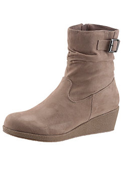 City Walk Wedge Ankle Boots