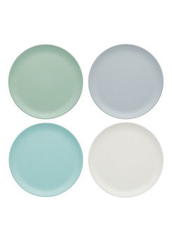 Colourworks Classics Melamine 23 cm Set of 4 Salad Plates