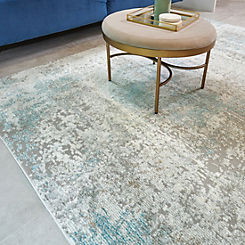 Concept Looms Rossa Teal Rug