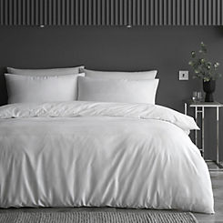 Content by Terence Conran Cotton Waffle Stripe Duvet Cover Set