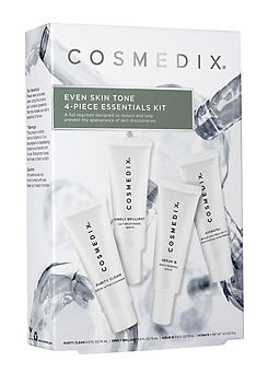 Cosmedix Even Skin Tone Set of 4 Essentials Kit