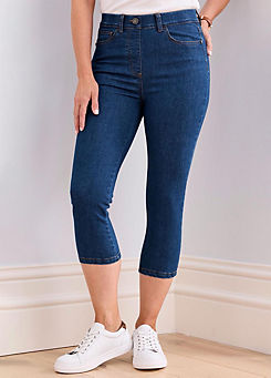 Cotton Traders Crop Pull On Stretch Jeggings