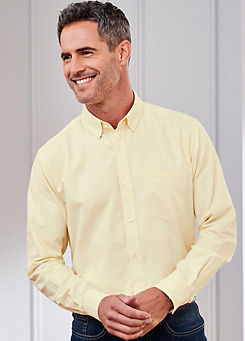 Cotton Traders Long Sleeve Oxford Shirt