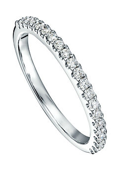 Created Brilliance Odette 9ct White Gold 0.25ct Lab Grown Diamond Ring