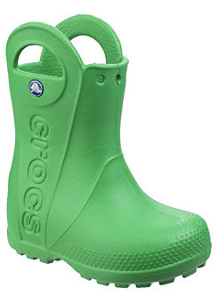 Crocs Green Handle It Rain Boots