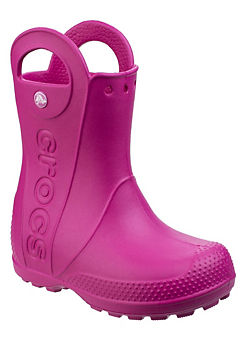 Crocs Pink Handle It Rain Boots