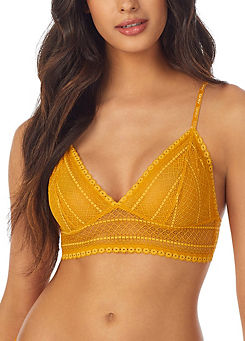DKNY Table Tops Lace Gold Bralette