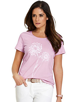 Dandelion Print T-Shirt
