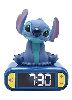 Disney Digital Alarm Clock with a 3D Stitch Night Light