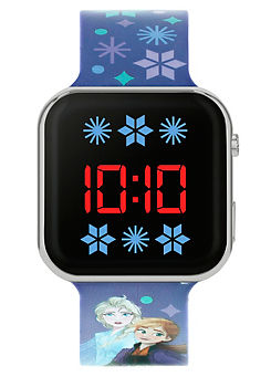 Disney Frozen Purple Silicon Strap Watch