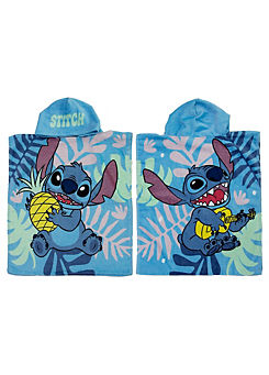 Disney Lilo & Stitch Paradise Fun 100% Cotton Poncho Beach Towel
