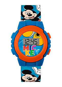 Disney Mickey Mouse Multicoloured Digital Watch