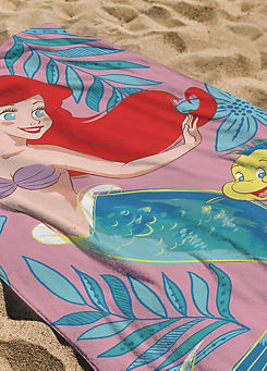 Disney Princess Flounder Fun 100% Cotton Beach Towel