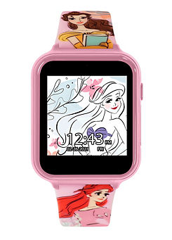 Disney Princess Kids Pink Silicon Strap Watch