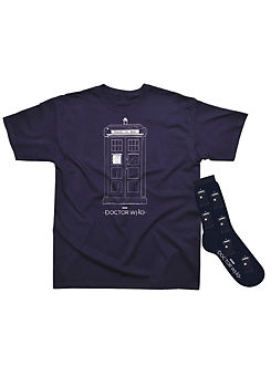 Doctor Who T-Shirt & Socks Set