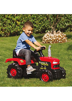 Dolu Kids Tractor Pedal Operated Ride On - Red