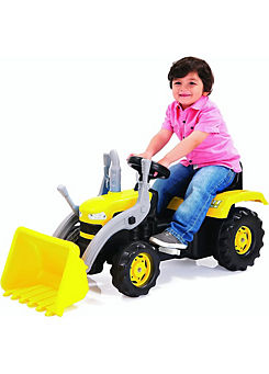 Dolu Tractor Pedal Operated with Excavator - Yellow