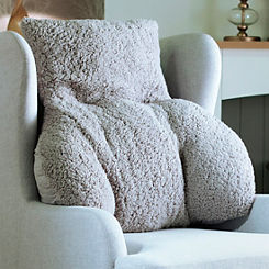 Downland Fluffy Fleece Back Rest Pillow