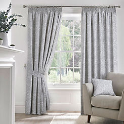 Dreams & Drapes Aveline Pair of Pencil Pleat Lined Curtains