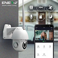 ENER-J Smart WiFi Dome Outdoor IP Camera, IP65