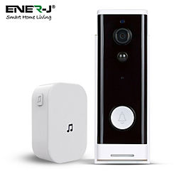ENER-J Smart Wifi Wireless Video Doorbell Pro 2 Series with Chime