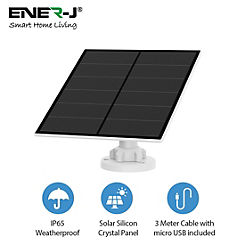 ENER-J Solar Panel for Wireless Floodlight Camera