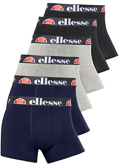 Ellesse Pack of 6 Millaro Boxer Shorts