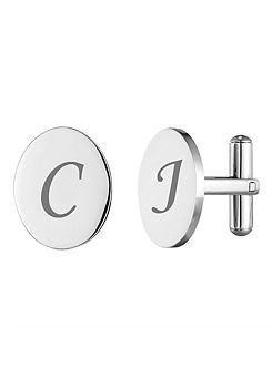 For You Collection Gent’s 16 x 20 mm Personalised Oval Cuff Links