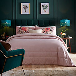 Freemans Home Heirloom Velvet Bedspread - Pink
