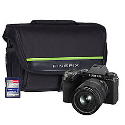 Fujifilm X-S20 Mirrorless Digital Camera Kit inc XF18-55mm Lens, System Bag & 64GB SD Card - Black