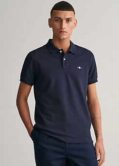 Gant Short Sleeve Pique Polo Shirt