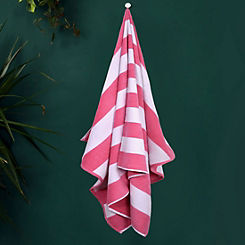 Gaveno Cavailia Pink Broady Stripe Beach Towel
