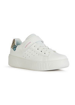 Geox Kids Mikiroshi Lace-Up Trainers